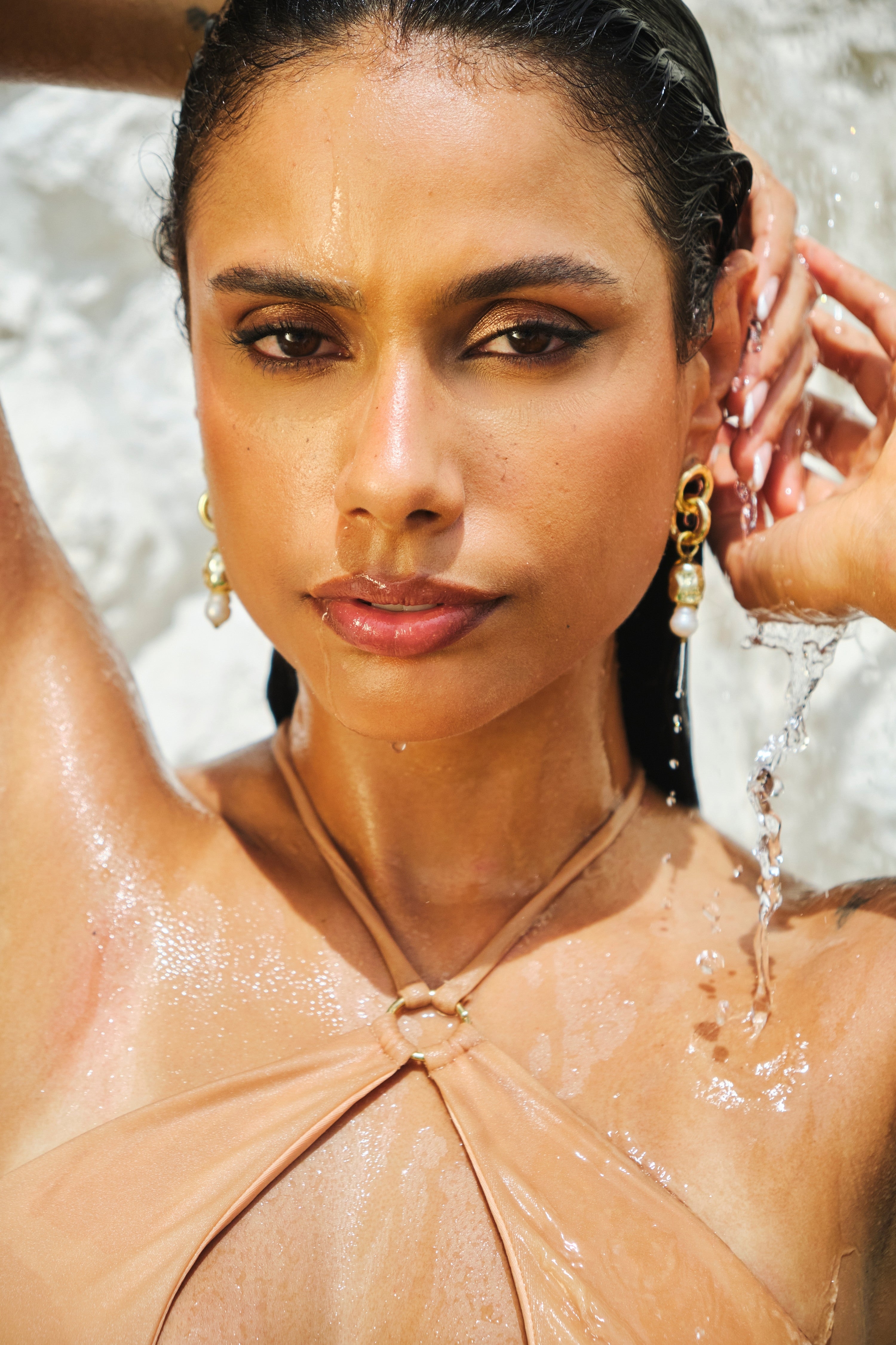 Vivienne Bikini Top - Sand
