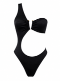 Valerie Cut-Out Swimsuit - Black