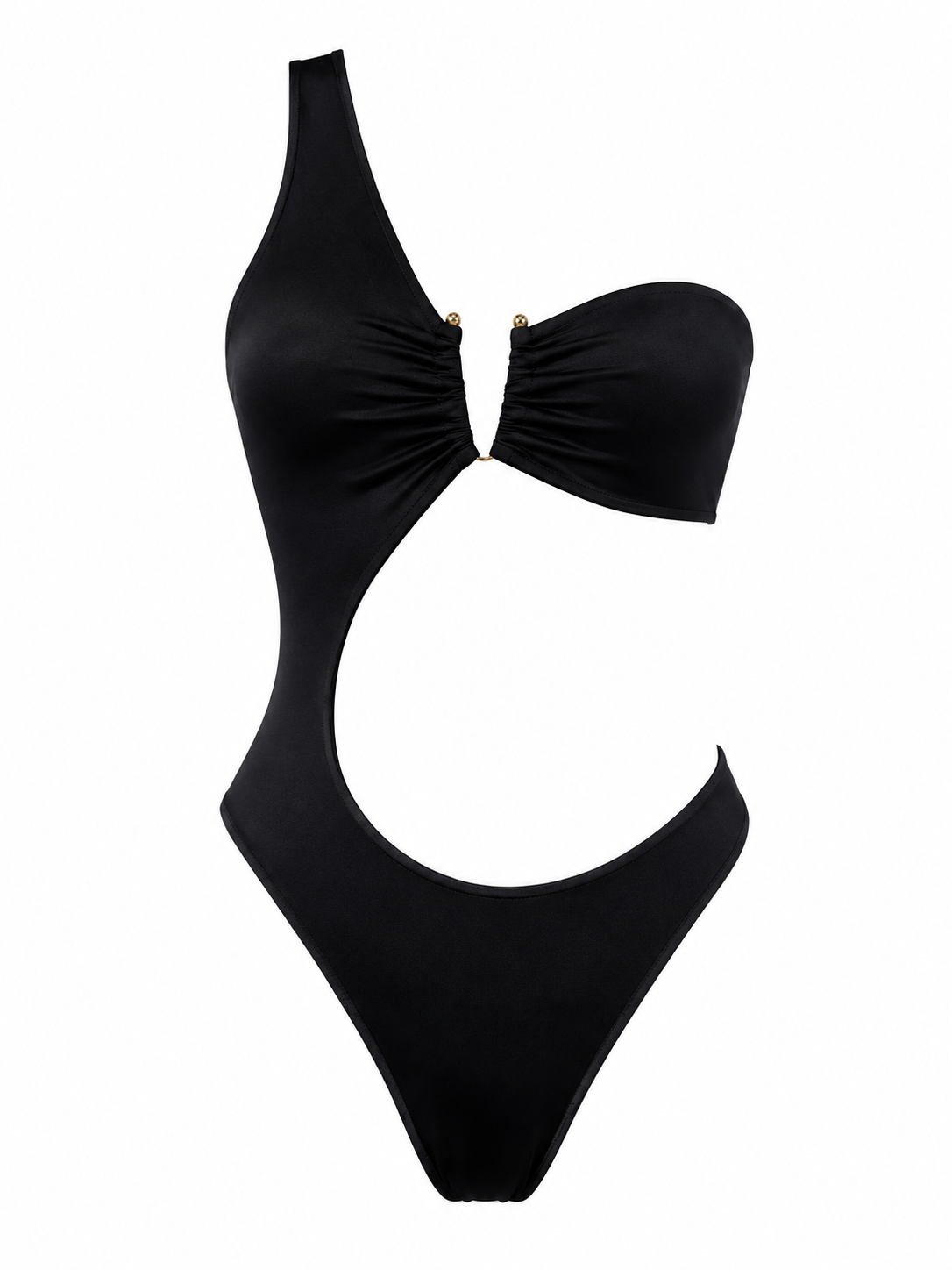 Valerie Cut-Out Swimsuit - Black