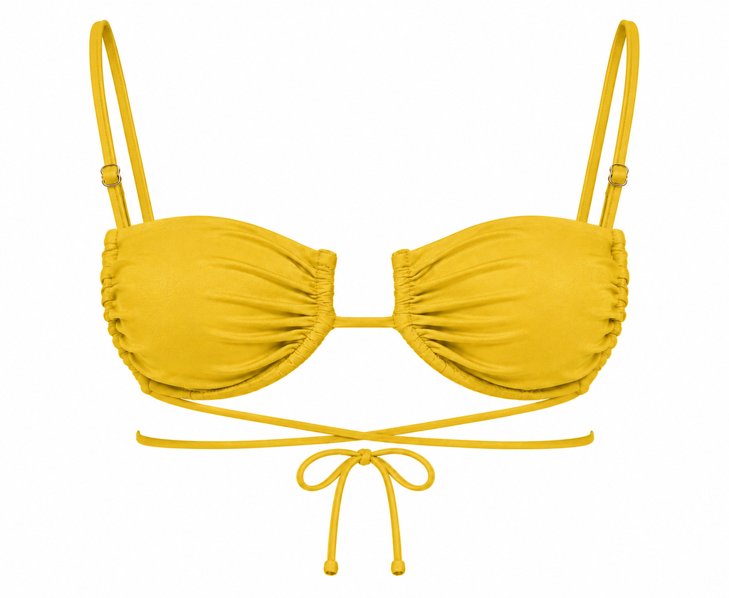 Valentina Draped Bikini Top