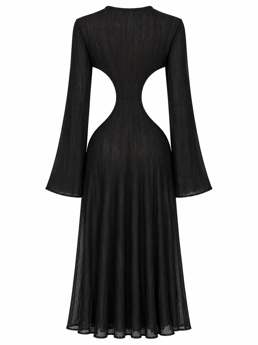 Sorella Silk Kaftan - Black