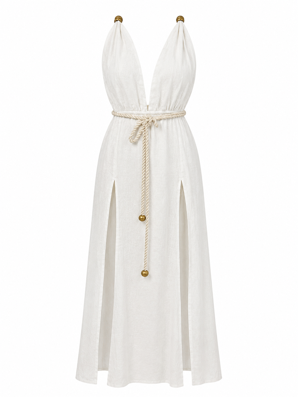 Solara Linen Dress