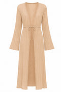Sorella Silk Kaftan - Sand